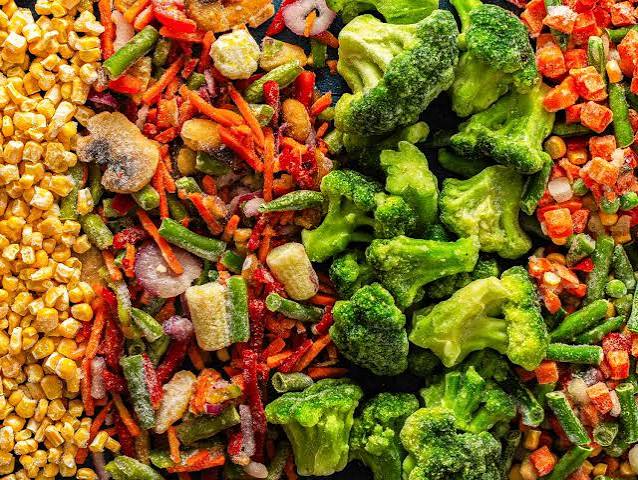 Frozen vegetables