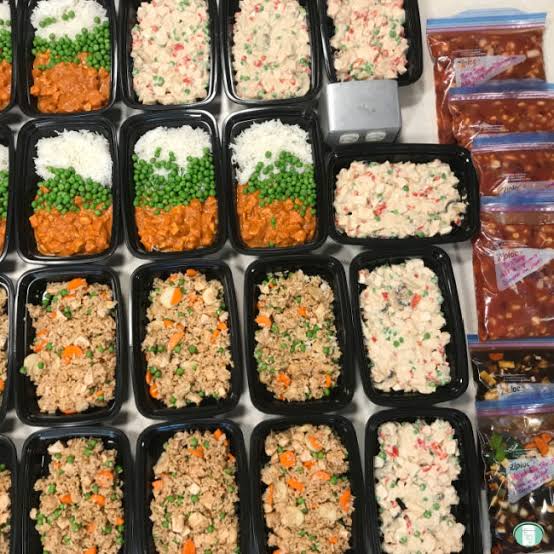 Frozen ready meals