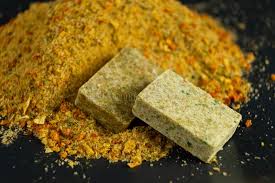 Mixed seasoning cubes